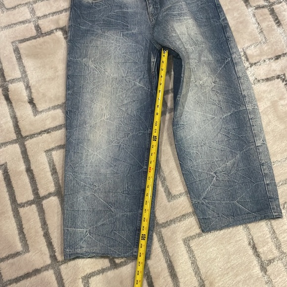 Jeanuin Bleu vintage stone washed jeans 36x32 - Picture 7 of 11